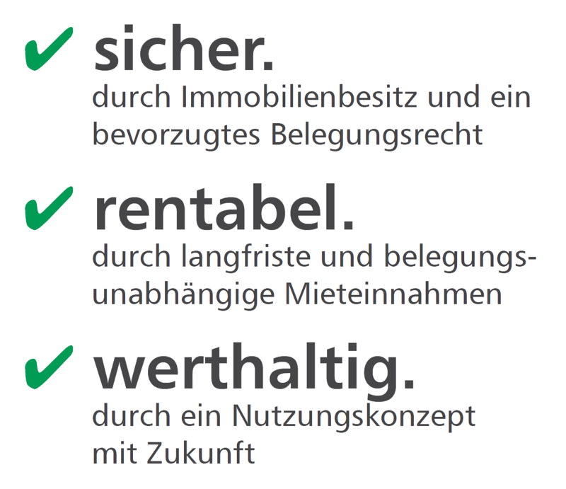 sicher rentabel werthaltig